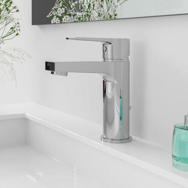 Single-lever basin mixer 100mm Go!2 - Image 3