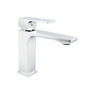 Single-lever basin mixer 115mm Saona Slim