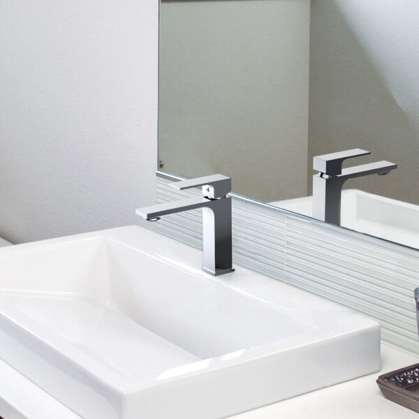 Single-lever basin mixer 115mm Saona Slim - Image 4