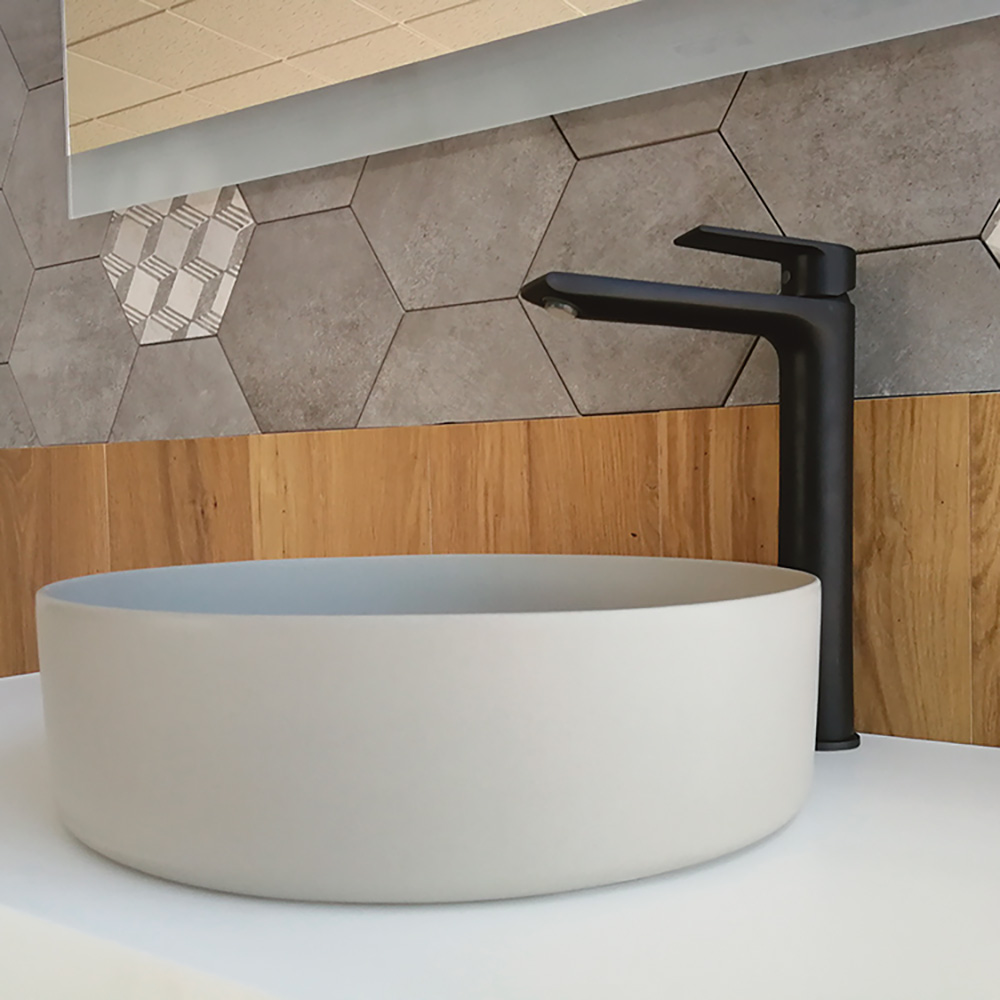 Single-lever basin mixer 240mm Agora Xtreme Matt Black EcoNature - Image 6