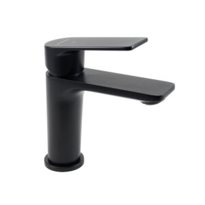 Single-lever basin mixer 105mm 5l/min Vogue Xtreme Matt Black Cold Open