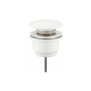 Pop-up quick-clac 1 1/4" white