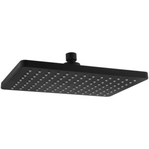 Nine Xtreme head shower 260x190mm Black Matte