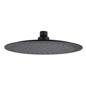 Up! Urban Slim head shower Ø250mm Black matte