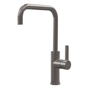 Single-lever sink mixer 300mm 5l/min Alpina Right Brushed Gunmetal Cold Open