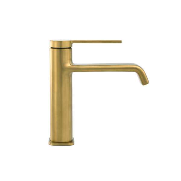 Single-lever basin mixer 105mm 6l/min Velvet I Brushed Gold - Image 3