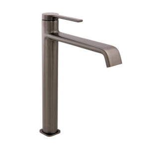 Single-lever basin mixer 230mm 6l/min Velvet I Brushed Gunmetal
