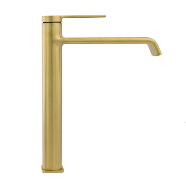 Single-lever basin mixer 230mm 6l/min Velvet I Brushed Gold - Image 2