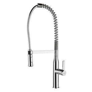 Single-lever sink mixer 185mm 2 Functions Chef 5 EcoNature Cold Open