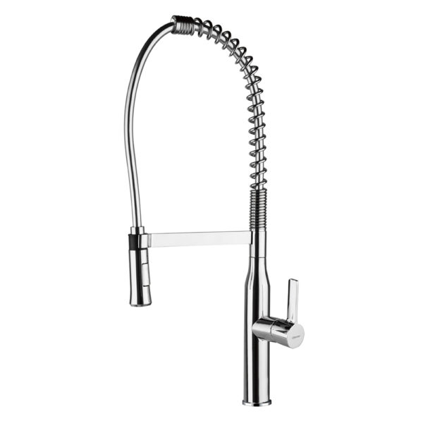 Single-lever sink mixer 185mm 2 Functions Chef 5 EcoNature Cold Open